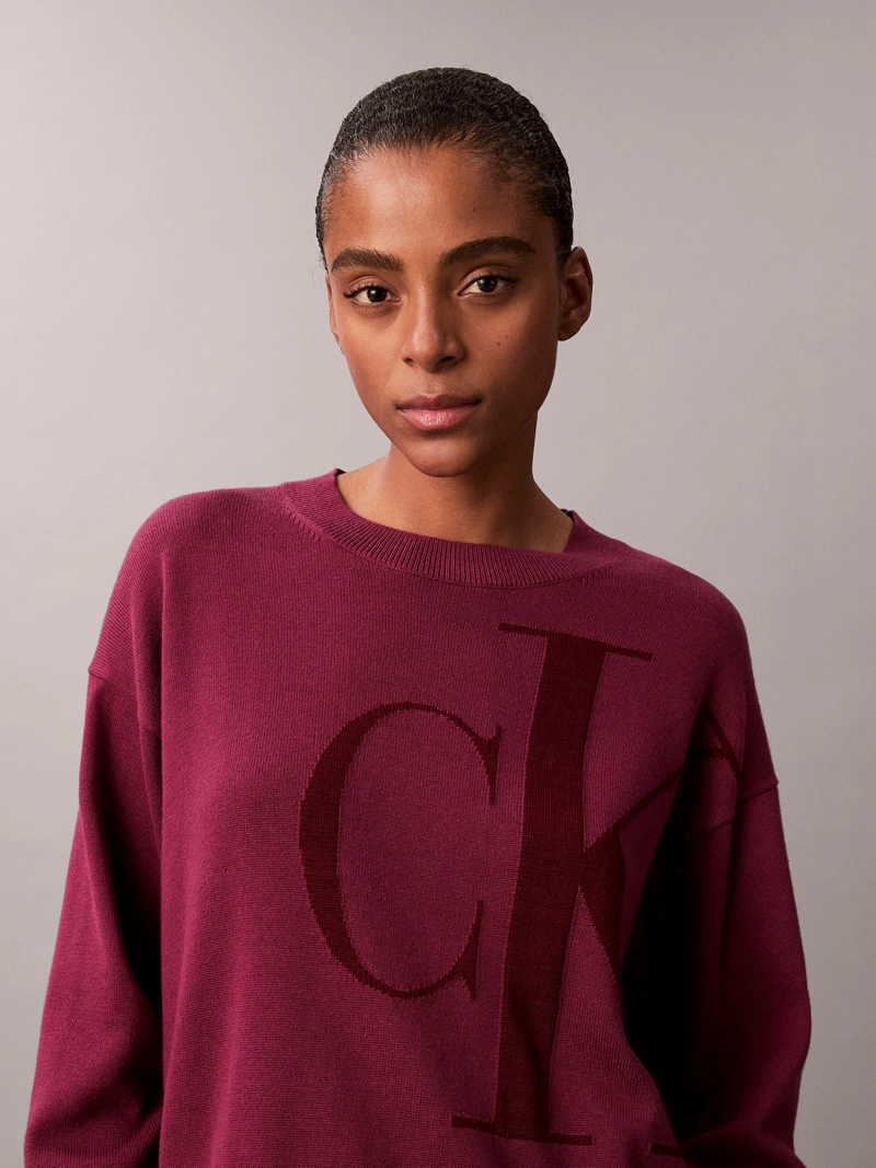 SWEATER DE TEJIDO SUAVE CON LOGO ESTAMPADO - 5