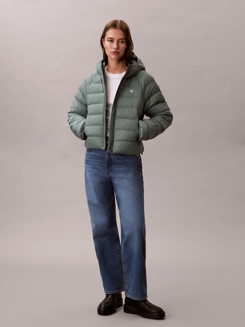 PARKA ACOLCHADA LIGERA CON GORRO - 2