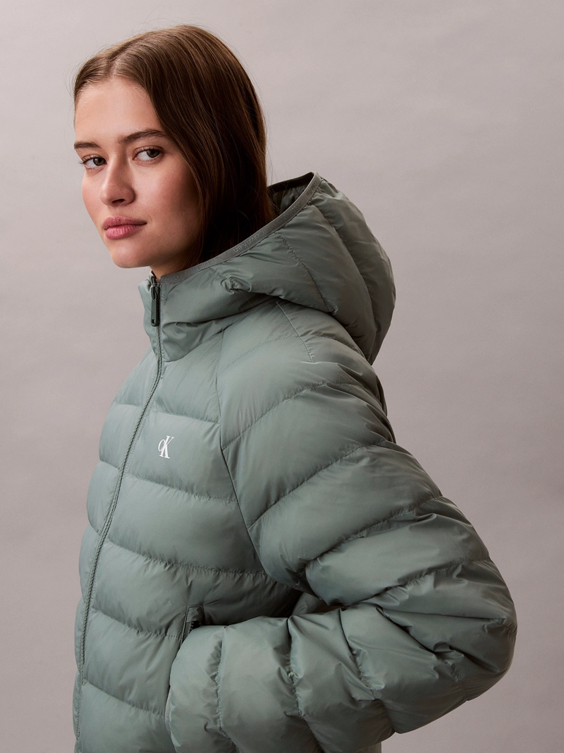 PARKA ACOLCHADA LIGERA CON GORRO - 4