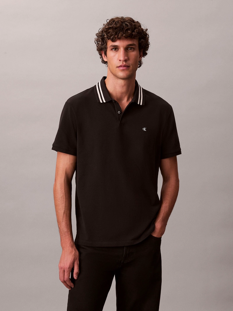 POLO CON CONTRASTE EN CUELLO - 4