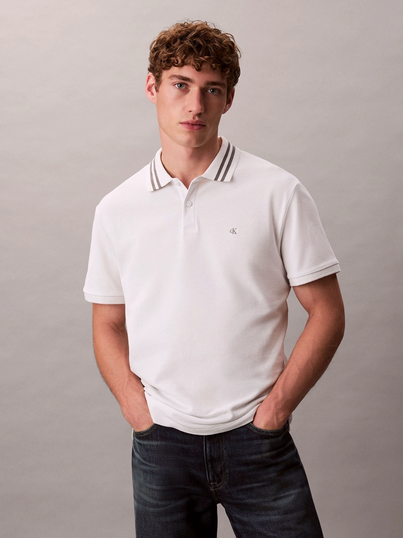 POLO CON CONTRASTE EN CUELLO - 1
