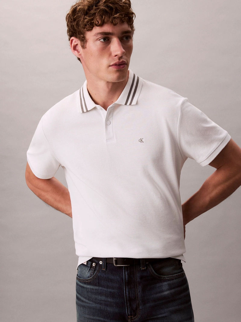 POLO CON CONTRASTE EN CUELLO - 4