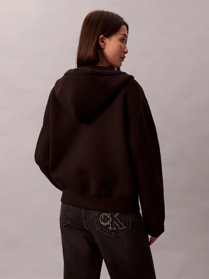POLERON CROPPED OVERSIZED CON GORRO - 3