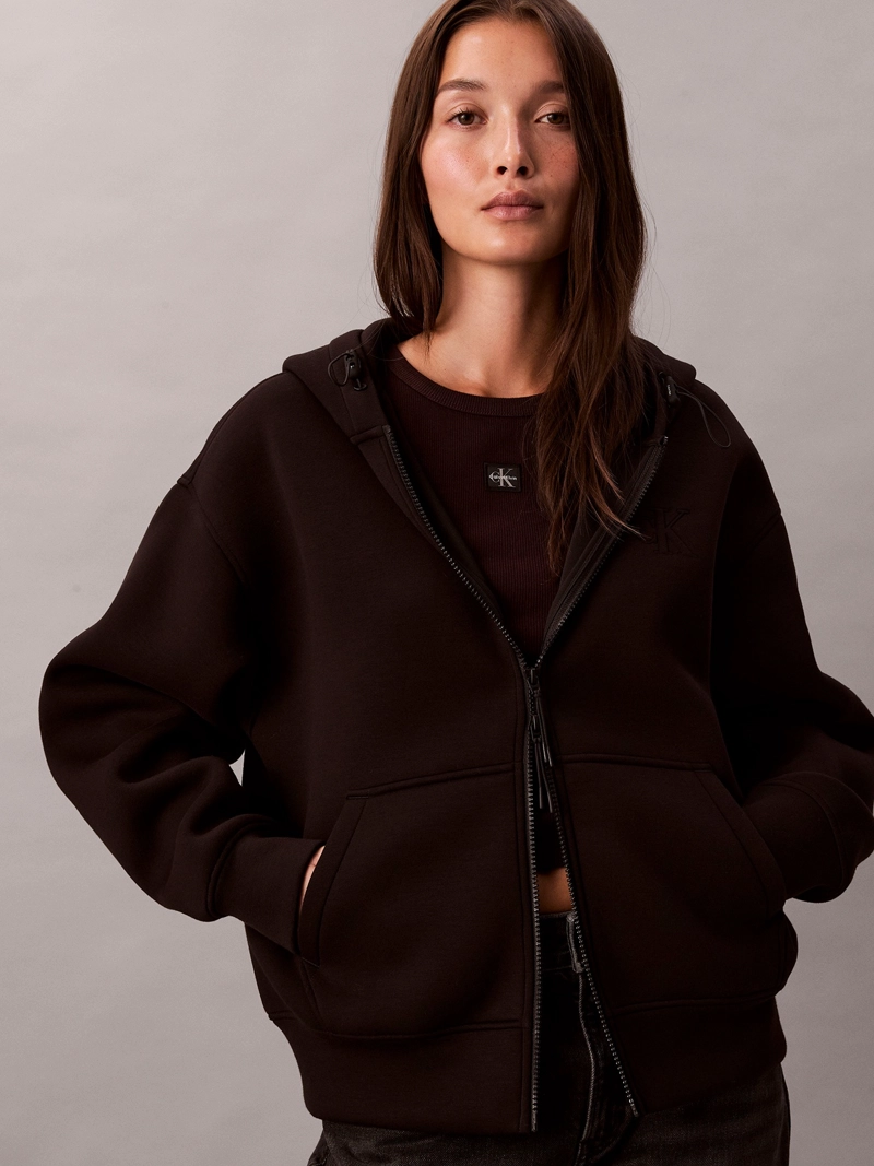POLERON CROPPED OVERSIZED CON GORRO - 4