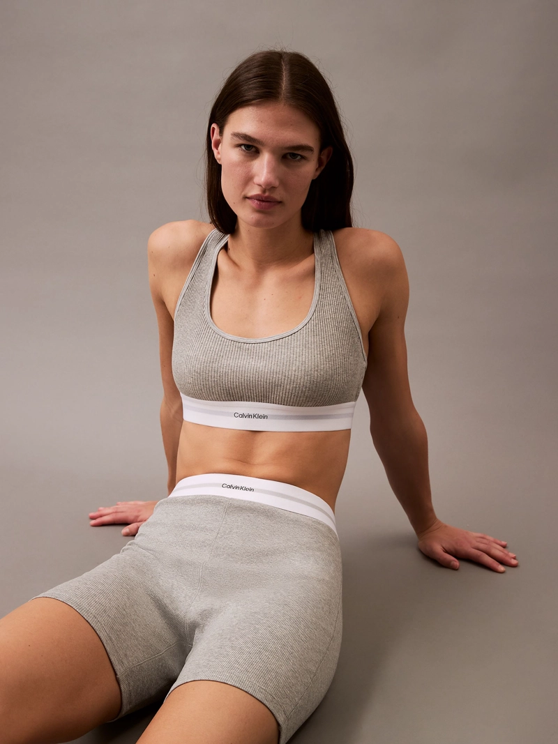 BRALETTE COTTON MODAL RIB - 5