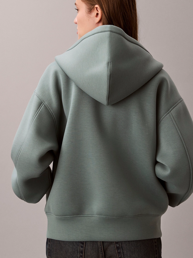 POLERON CROPPED OVERSIZED CON GORRO - 3