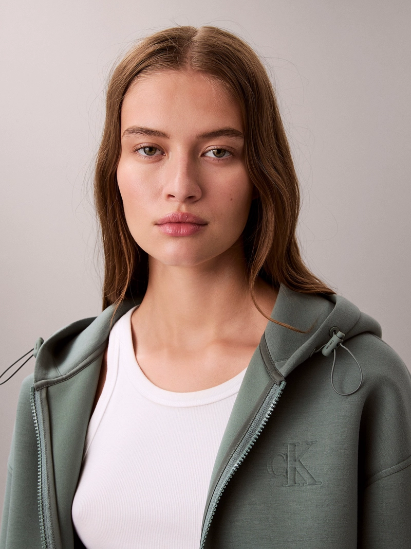 POLERON CROPPED OVERSIZED CON GORRO - 5