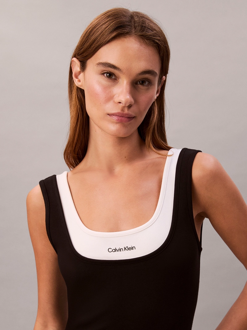 VESTIDO MIDI INTERLOCK - 6