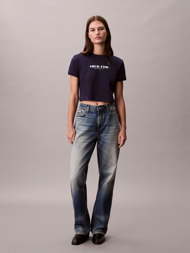 POLERA CROPPED CON LOGO - 2
