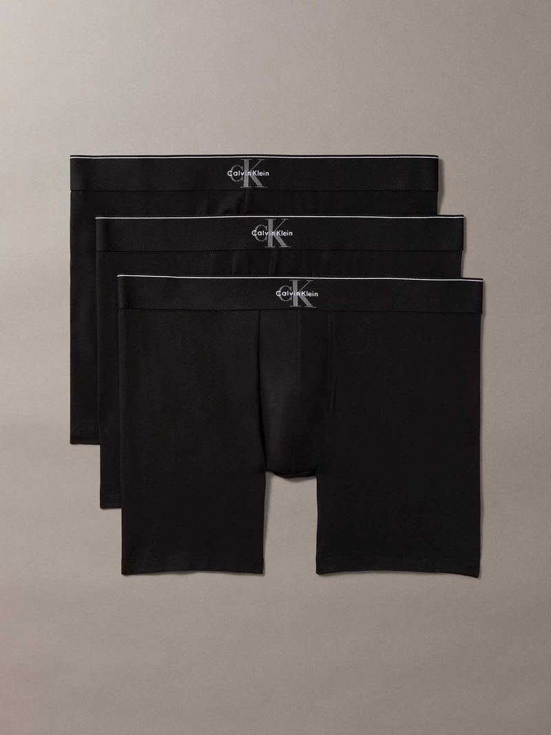 PACK DE 3 BOXERS BRIEF GRAPHIC MONOGRAM COTTON STRETCH - 1