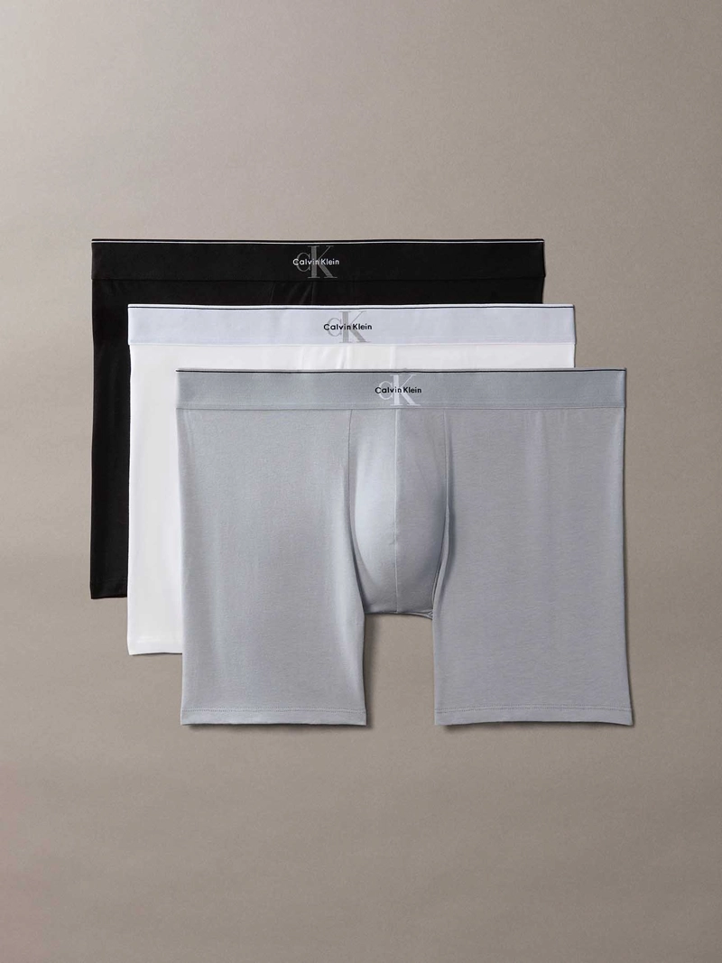 PACK DE 3 BOXERS BRIEF GRAPHIC MONOGRAM COTTON STRETCH - 1