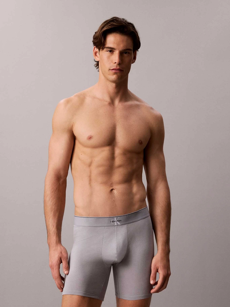 PACK DE 3 BOXERS BRIEF GRAPHIC MONOGRAM COTTON STRETCH - 2
