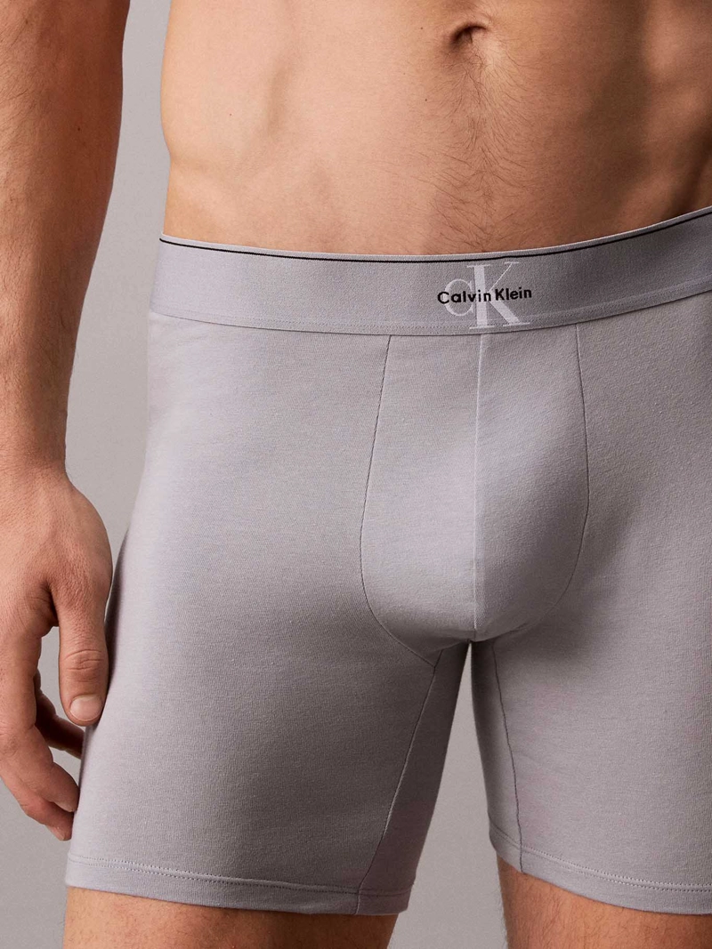 PACK DE 3 BOXERS BRIEF GRAPHIC MONOGRAM COTTON STRETCH - 6