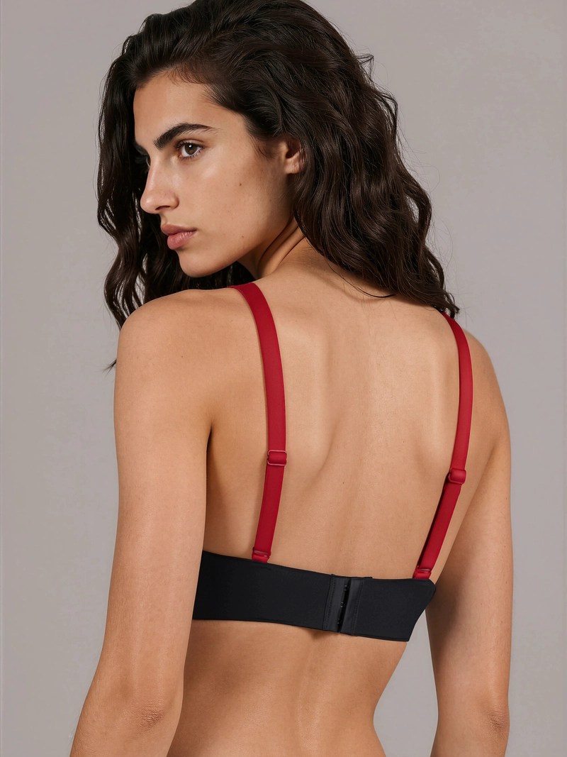 BRASIER DE TRIANGULO BOLD LOGO - 3