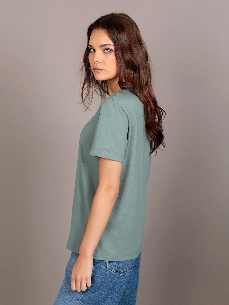 POLERA DE ALGODON CON LOGO DE ARCHIVE - 4