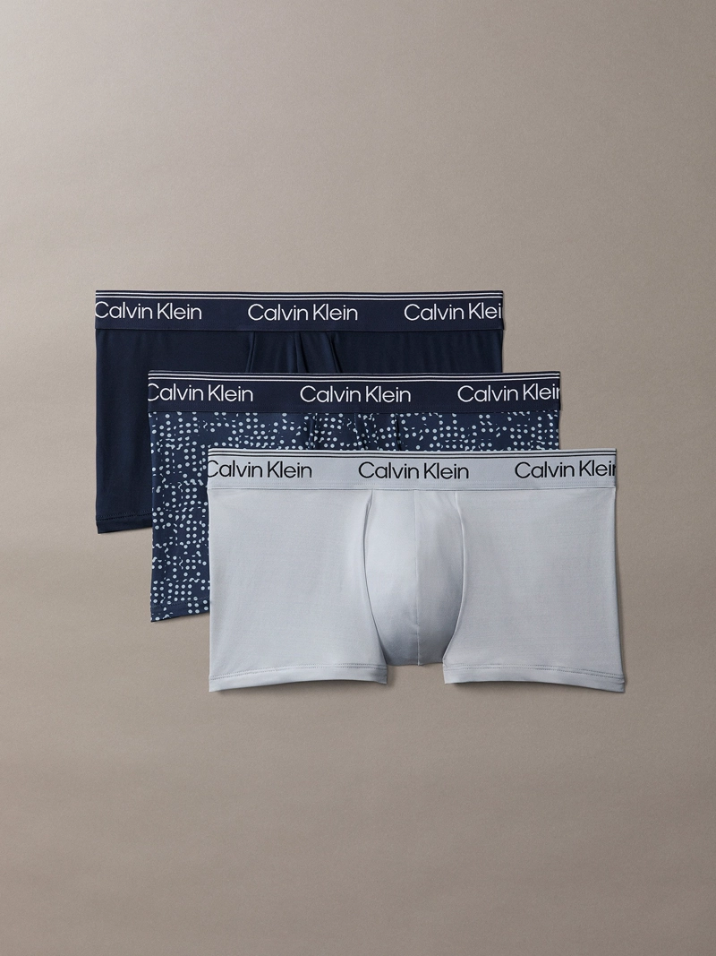 PACK DE 3 BOXERS LOW RISE TRUNK MICROFIBER STRETCH - 1