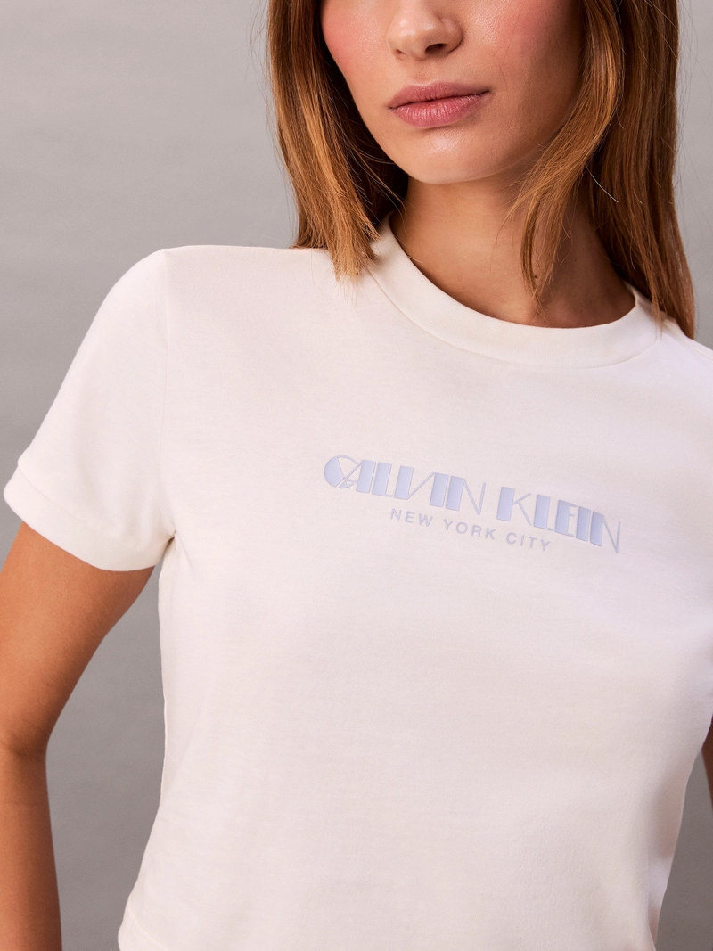 POLERA CROPPED CON LOGO - 6