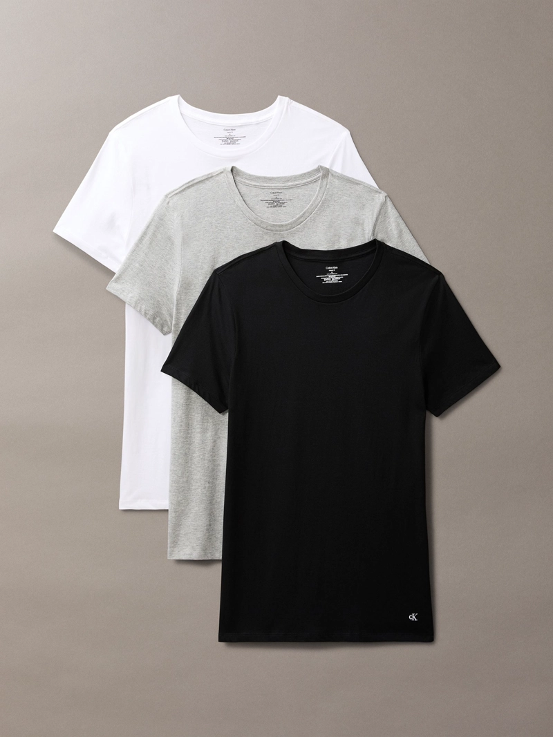 PACK 3 CAMISETAS CUELLO REDONDO COTTON CLASSICS - 1