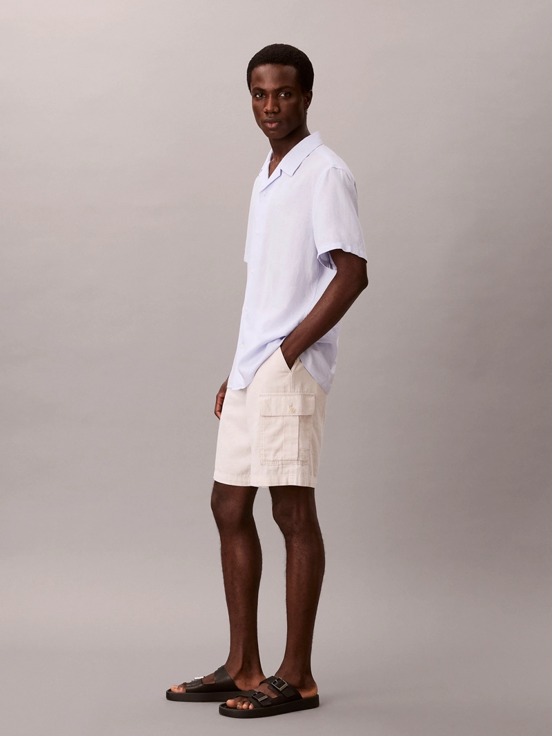 SHORTS CARGO DE LINO - 3