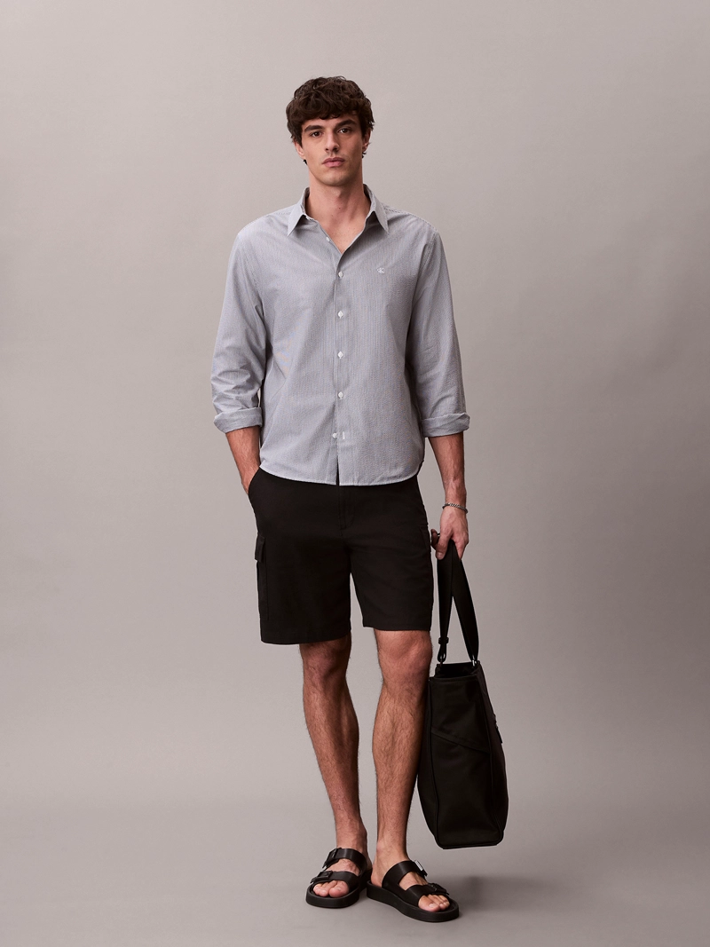 SHORTS CARGO DE LINO - 4