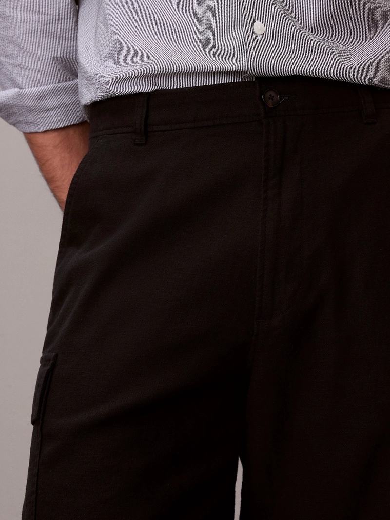 SHORTS CARGO DE LINO - 6