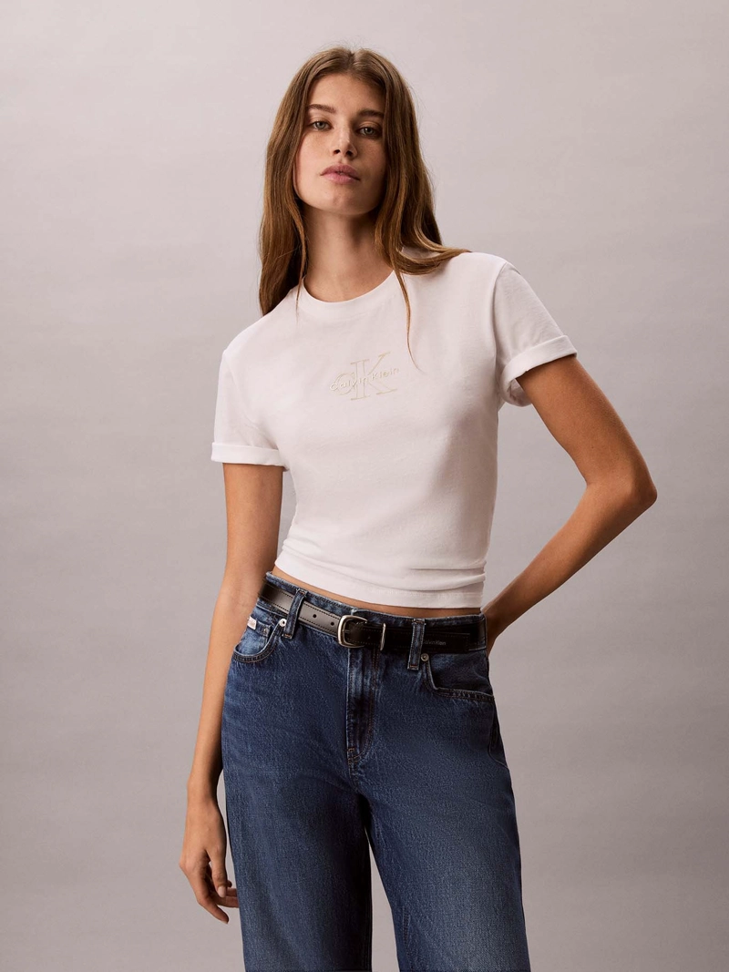 POLERA CLASSIC FOIL MONOLOGO - 1