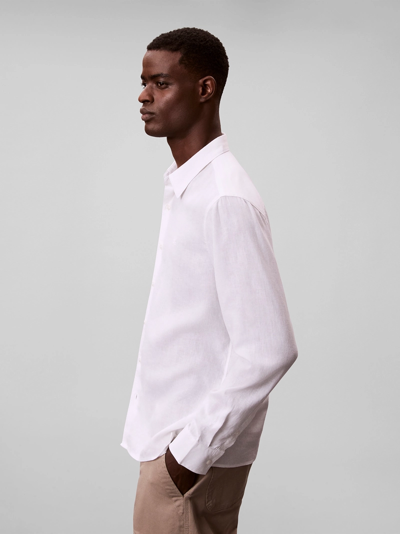 CAMISA EASY FIT DE LINO - 4