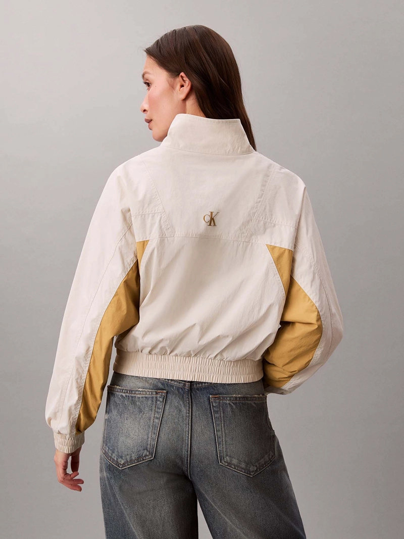 CHAQUETA CORTAVIENTO CROP COLORBLOCK - 3