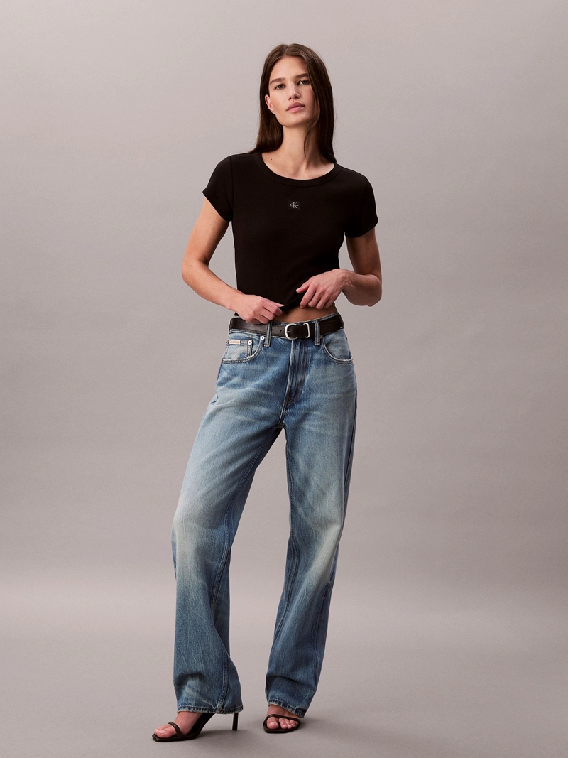 POLERA COTTON STRETCH RIB - 2