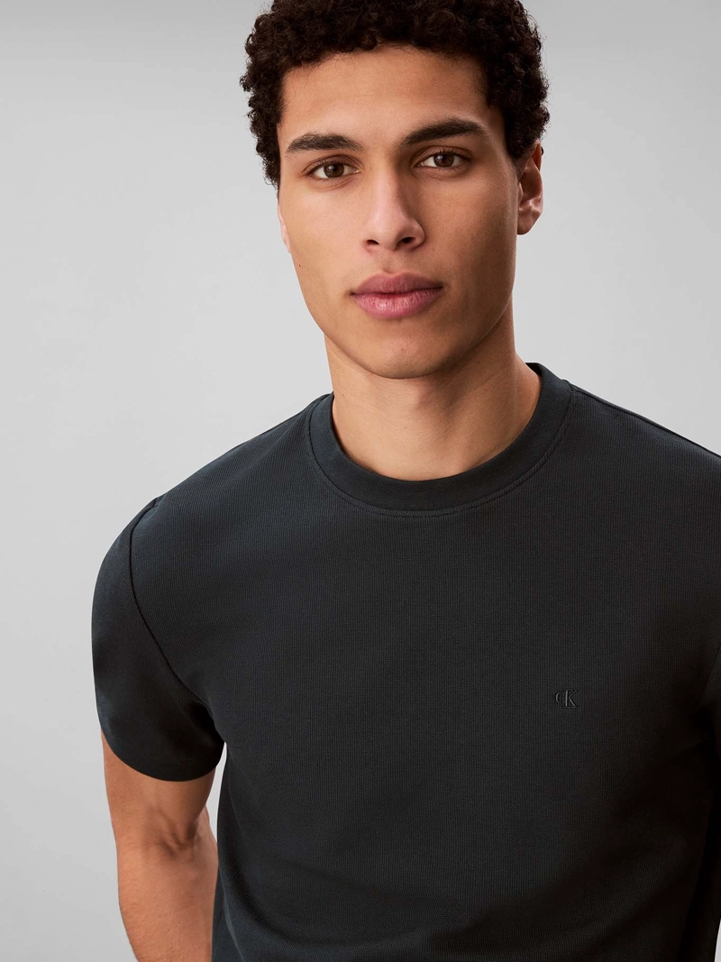 POLERA SLIM MICRO WAFFLE - 5