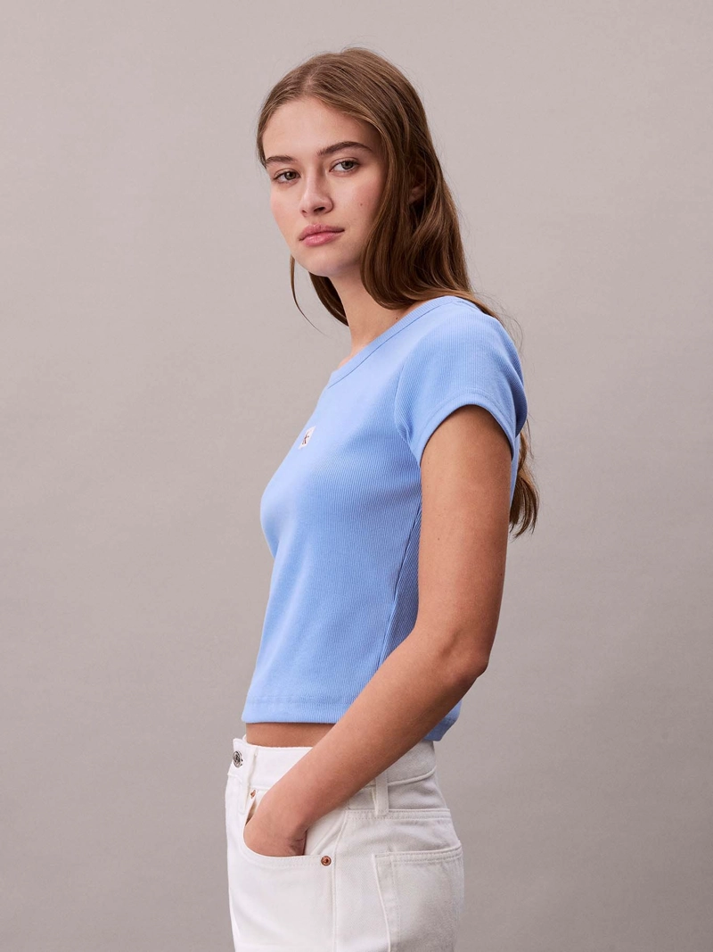 POLERA COTTON STRETCH RIB - 4