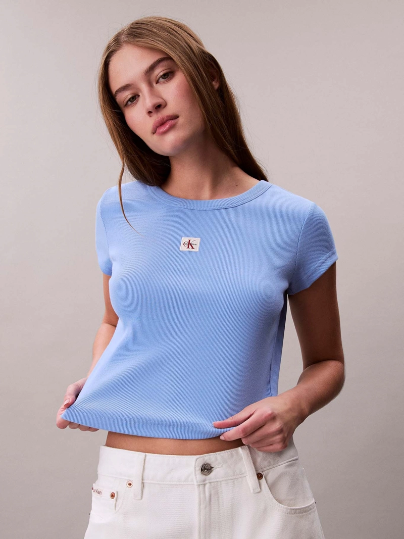POLERA COTTON STRETCH RIB - 5
