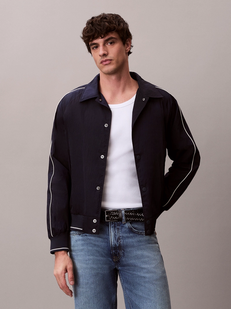 CHAQUETA BOMBER DE NAILON - 1