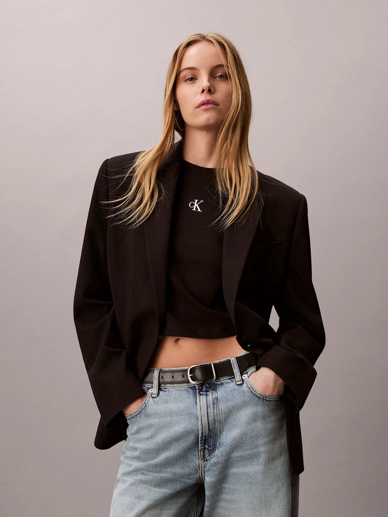 POLERA CROPPED CON LOGO - 5