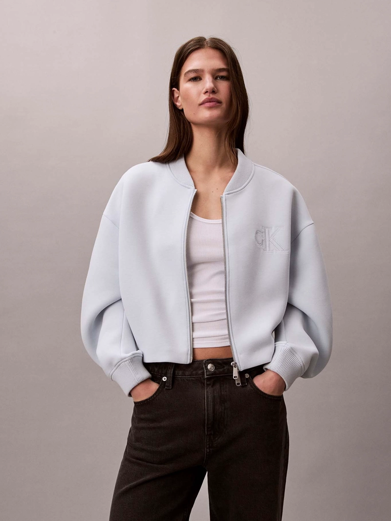 CHAQUETA BOMBER HOLGADA - 1