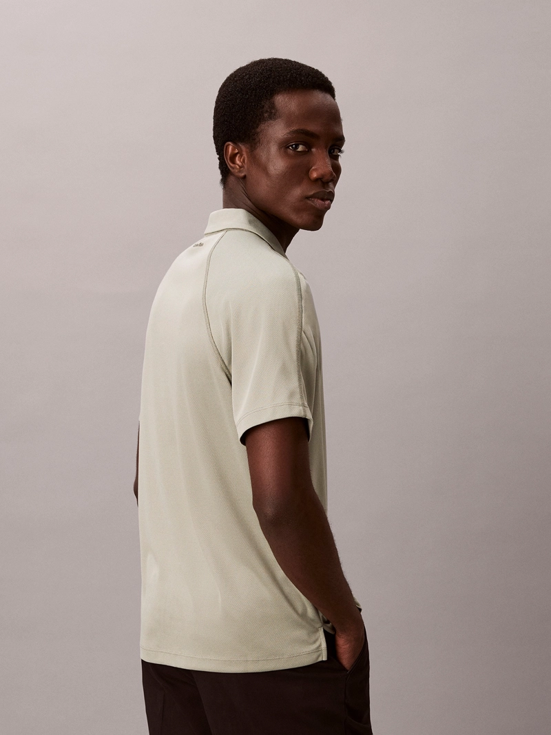 POLO SLIM STRETCH DE MALLA PIQUE - 3
