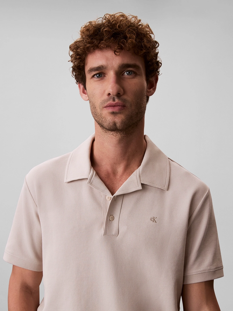POLO EASY MICRO WAFFLE CON LOGO - 5