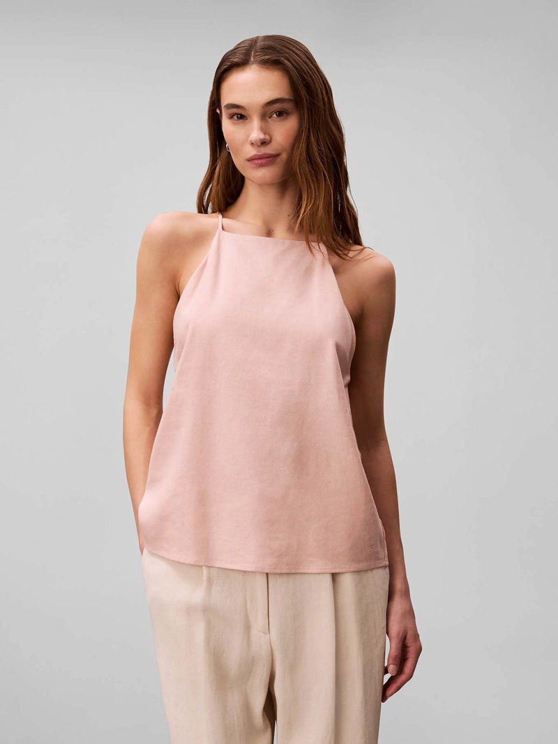 TOP DE LINO CON TIRANTES - 1