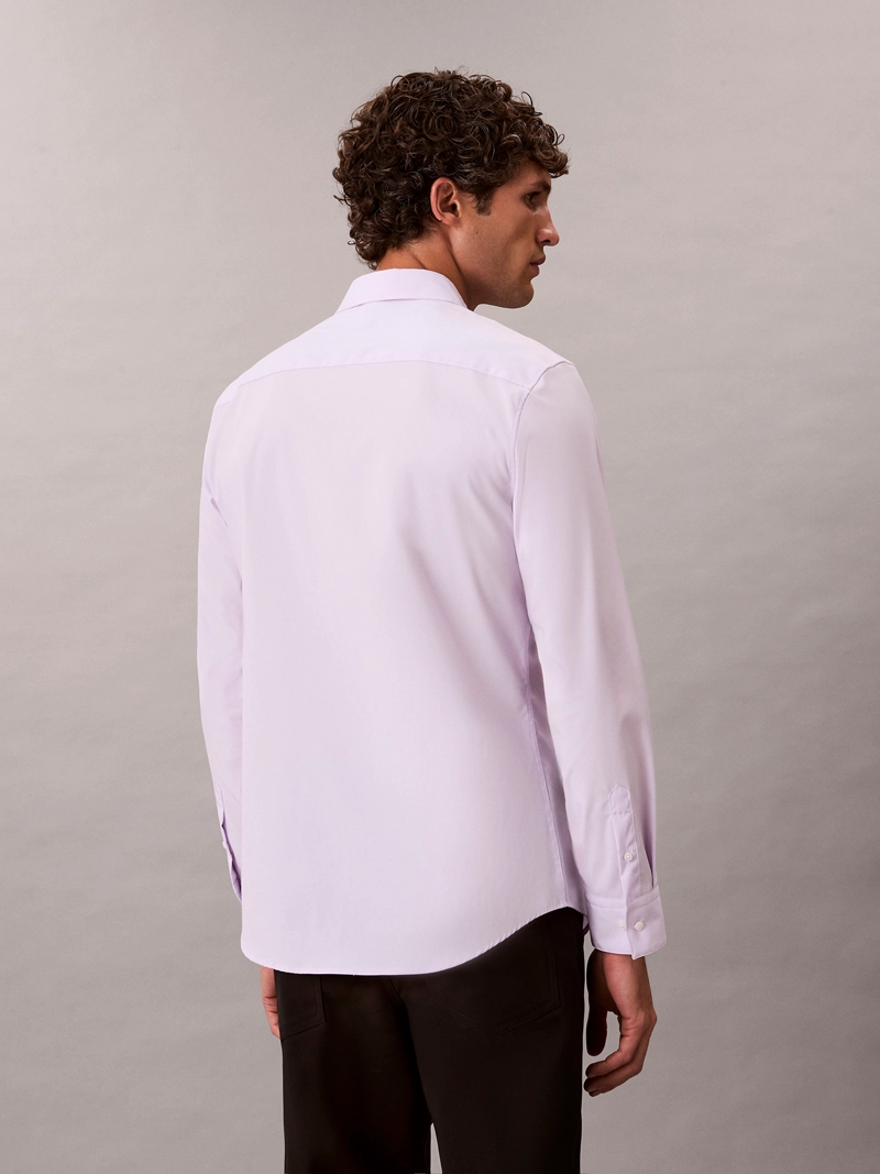 CAMISA SLIM STRETCH EN ALGODON SUPIMA - 3