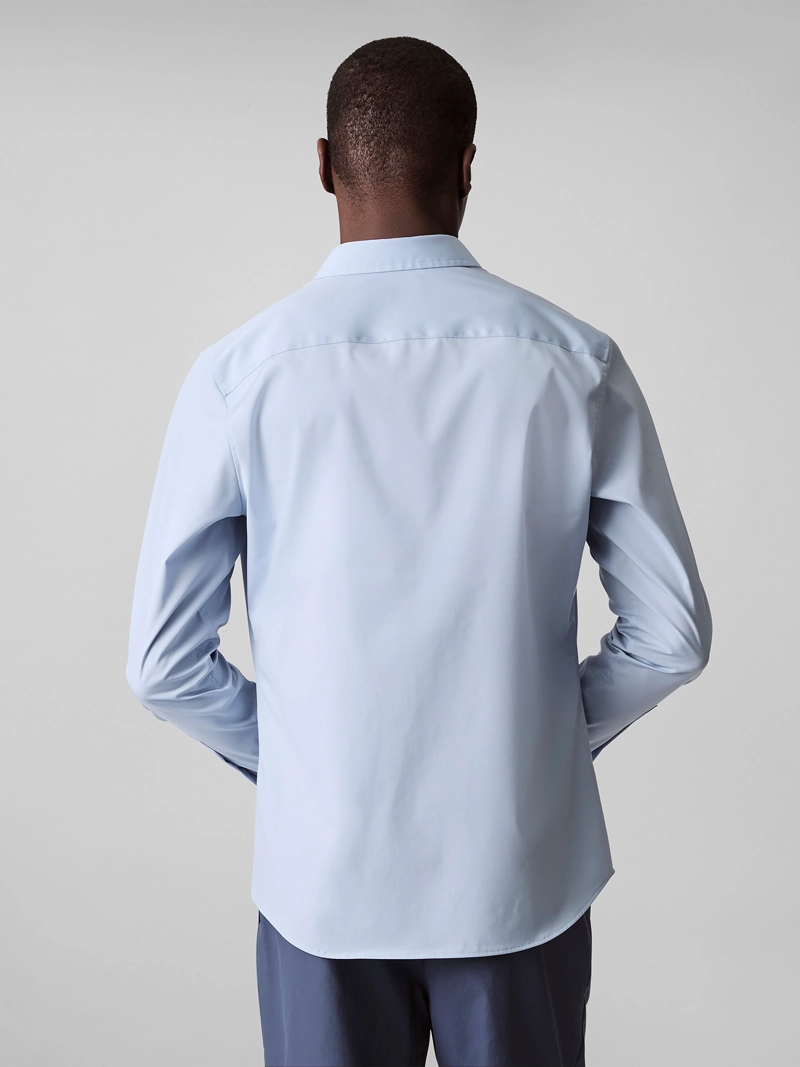 CAMISA SLIM STRETCH EN ALGODON SUPIMA - 3
