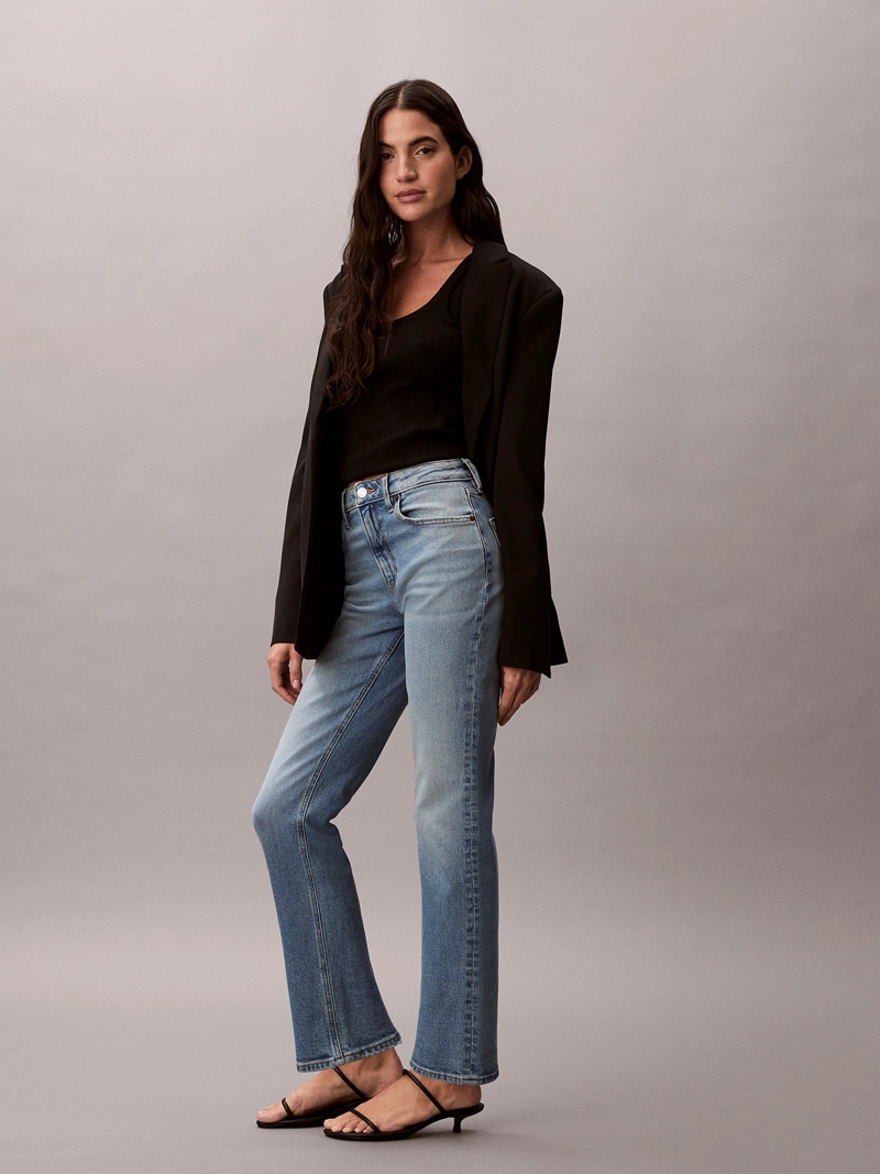 JEANS RECTO DE TALLE ALTO - 4
