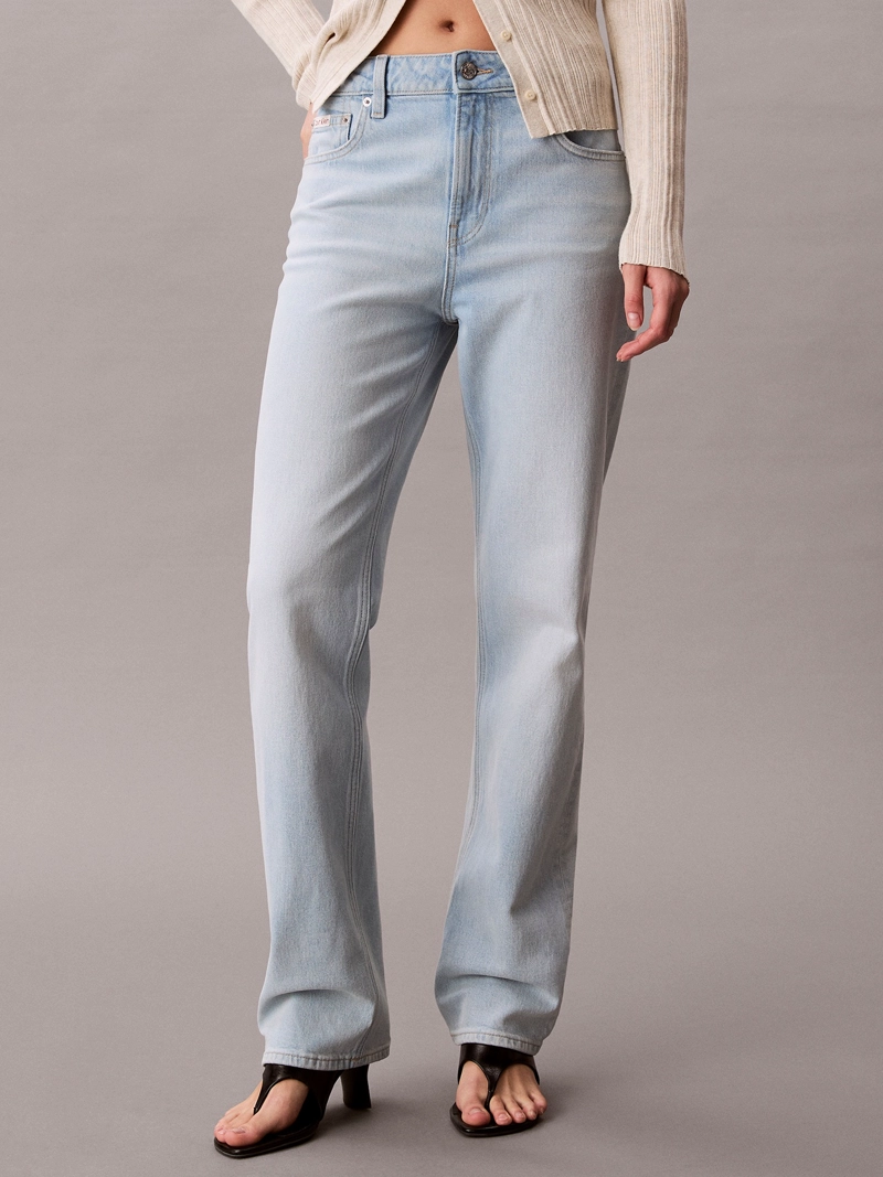 JEANS RECTO DE TALLE ALTO - 2