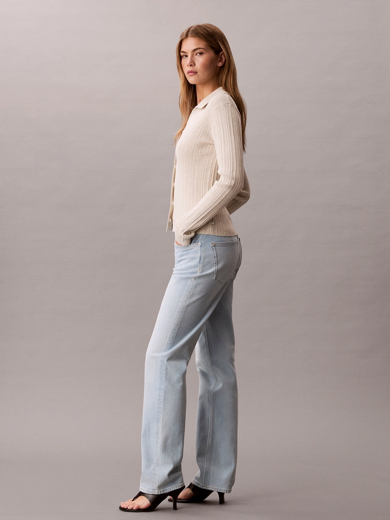 JEANS RECTO DE TALLE ALTO - 4