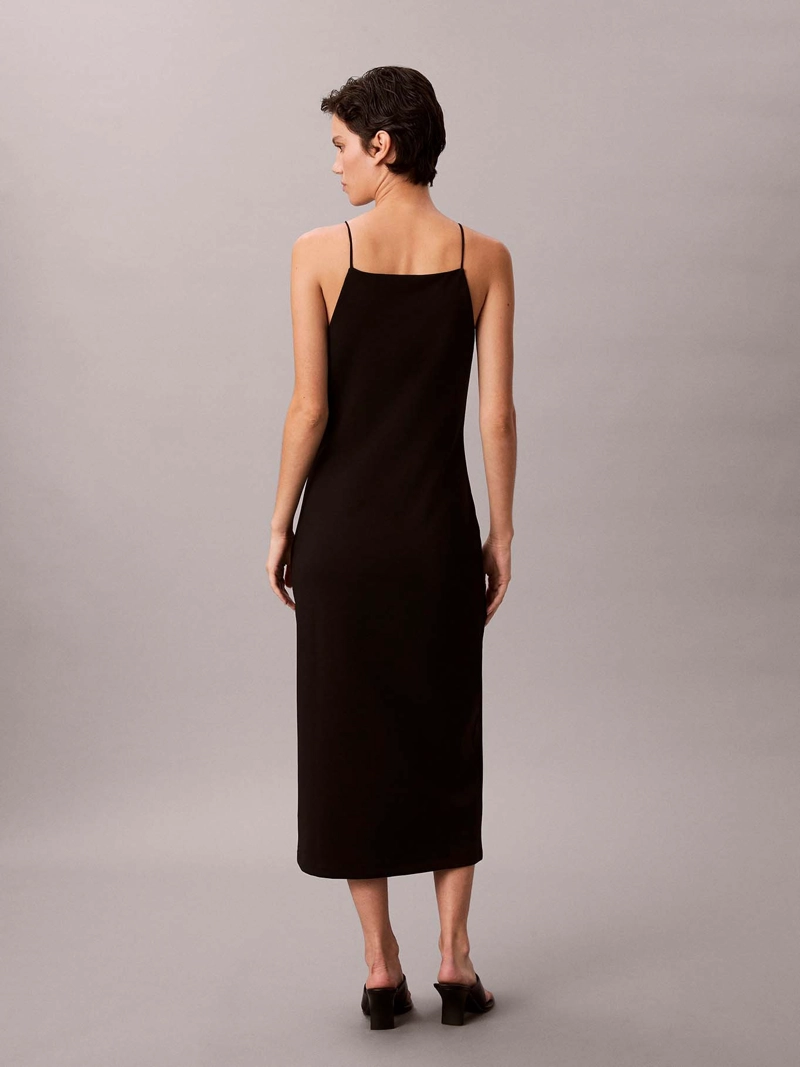 VESTIDO DE TIRANTES CON MONOGRAMA - 2