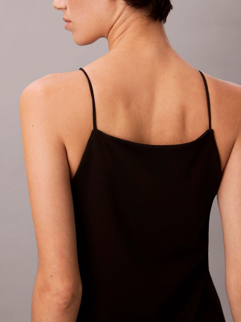 VESTIDO DE TIRANTES CON MONOGRAMA - 6