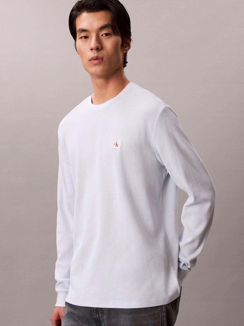 POLERA MANGA LARGA EN TEJIDO DE PUNTO - 4