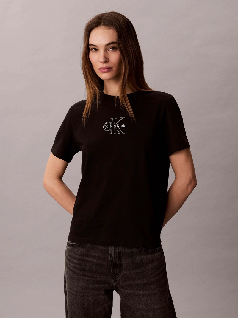 POLERA CLASSIC FOIL MONOLOGO - 1