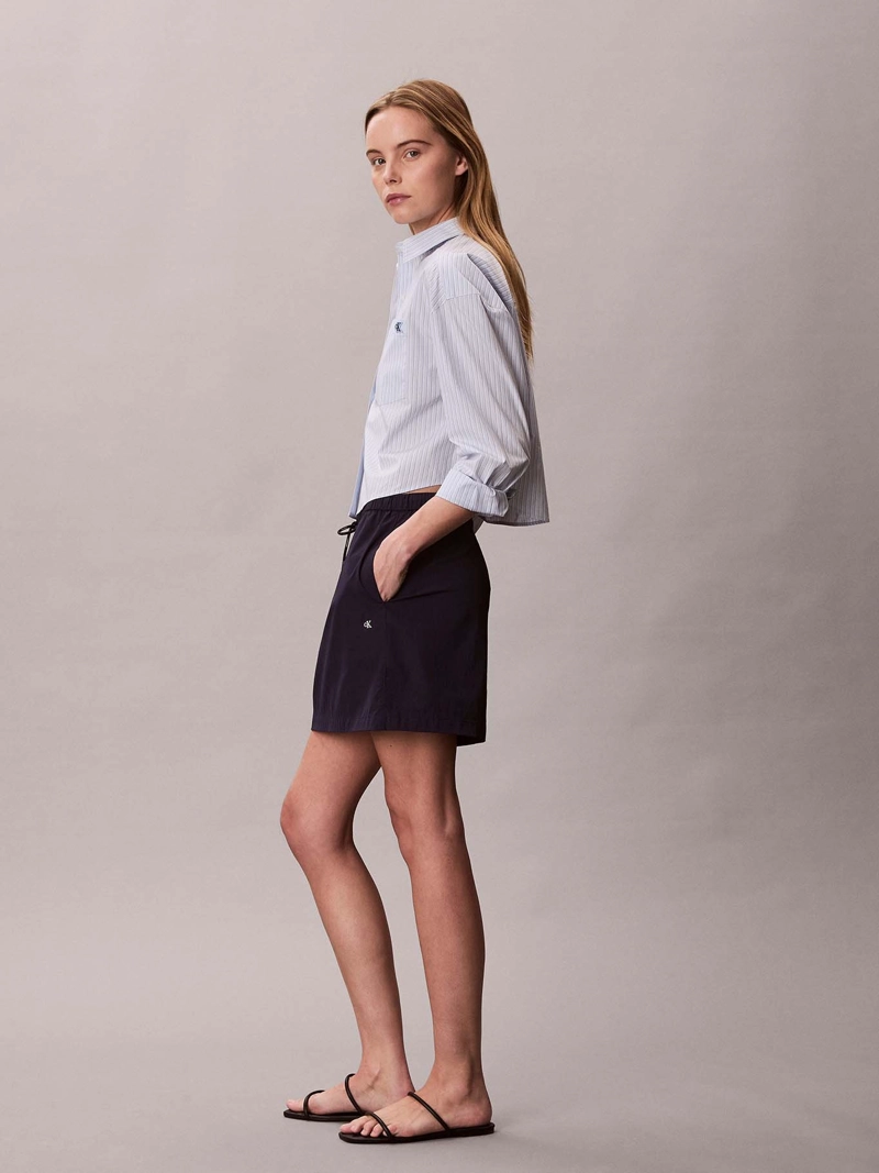 CAMISA CROPPED DE ALGODON - 4