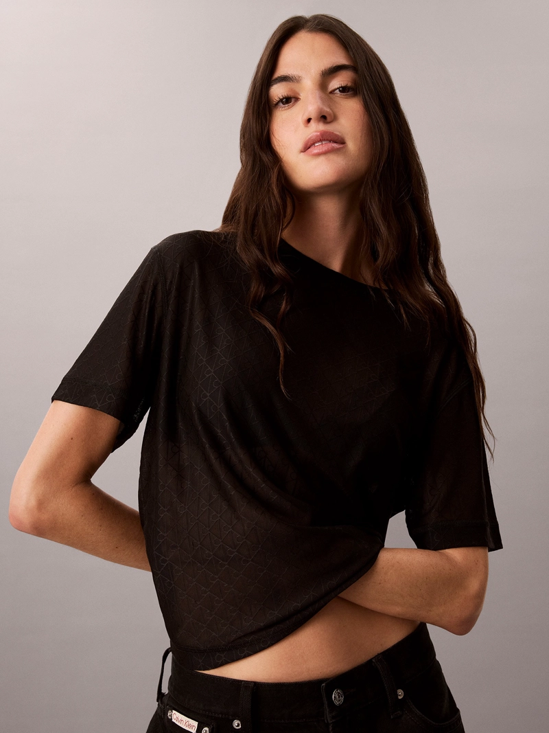 POLERA RELAXED DE MALLA - 1