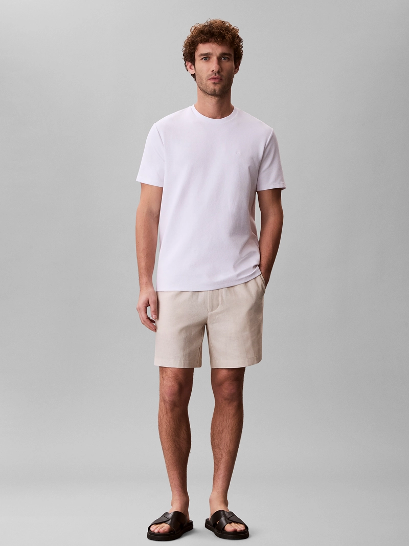 SHORT RECTO PULL-ON DE LINO - 1
